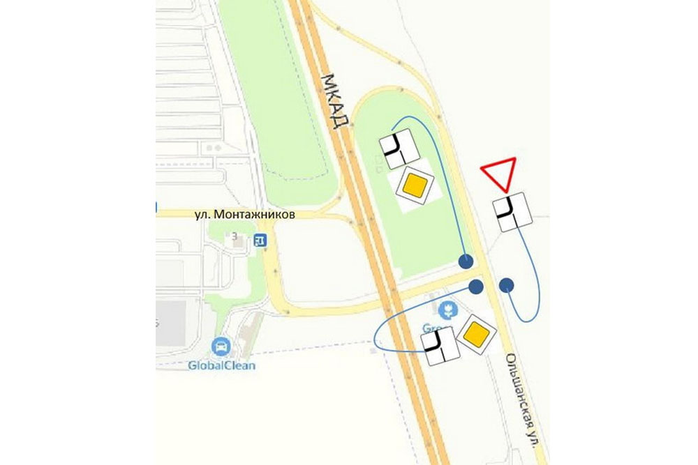 Схема движения Схема