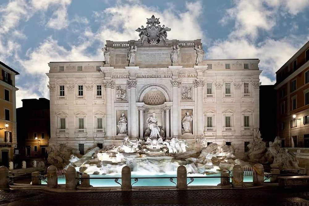 В Риме с 1 февраля туристам придётся платить за доступ к фонтану Треви Фонтан Треви